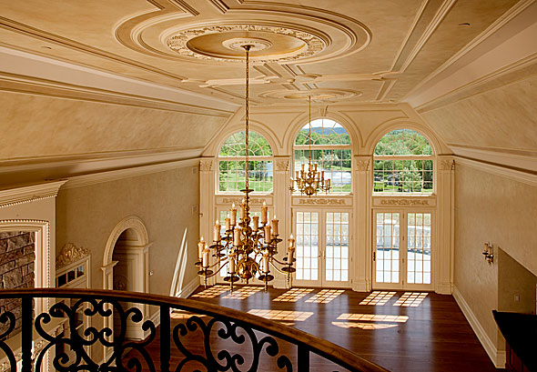 A Bucolic Country Estate Becomes A French Inspired Louis XIV Mansion