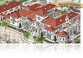 Jupiter Island, Florida - Mediterranean Villa